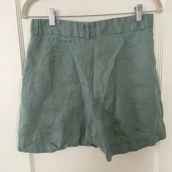 100% linen shorts - Picture 2 of 3
